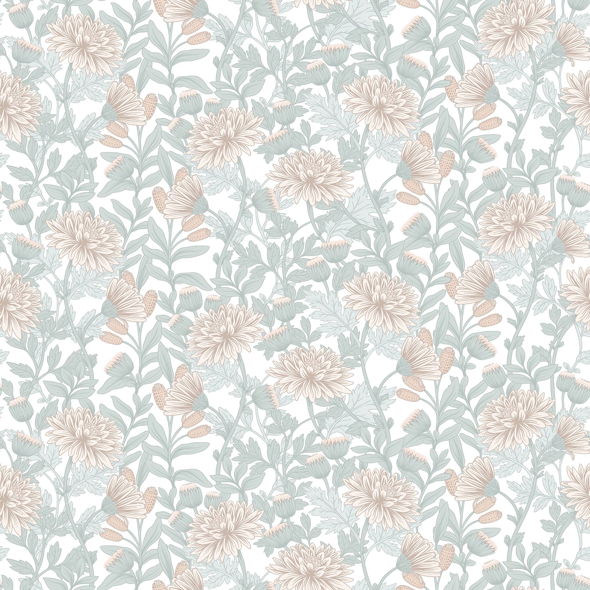 Designs Direct Floral Sonata Wallpaper